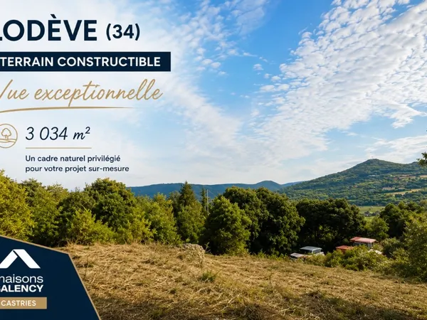 Terrain 3034 m²