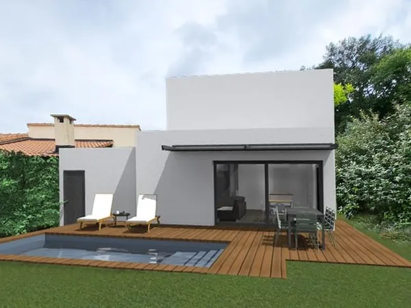 CLAPIERS - PROJET DE CONSTRUCTION SUR UNE PARCELLE DE 400 m2