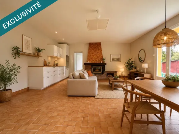 Maison en bord de Vilaine avec ponton