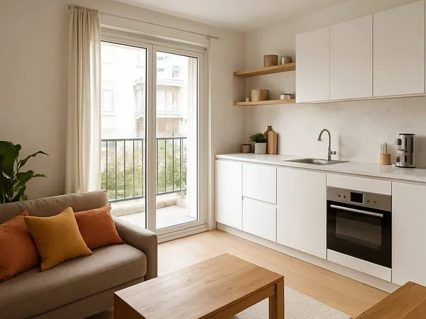 Appartement 2 pièces 42 m²