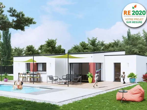 Maison 105 m² avec terrain à THEIX (56)