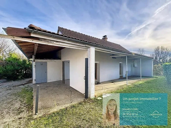 Maison à vendre 5 pièces, 3 chambres, terrain VINCELLES 71