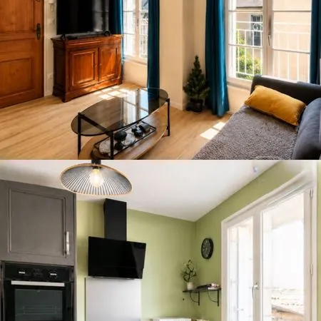 Appartement T3 meublé rénové à neuf - 49 m² - Bourgueil