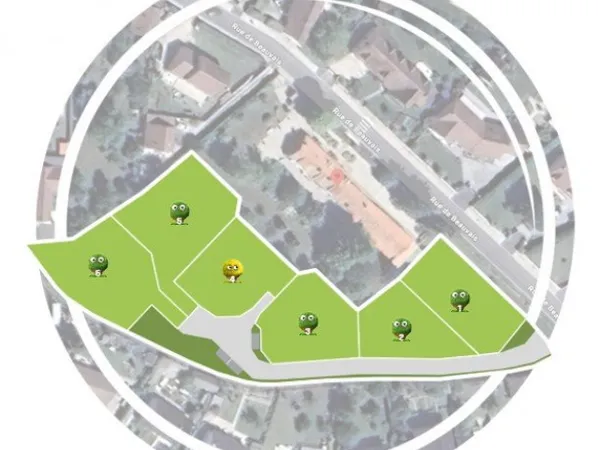 Terrain constructible 700 m²