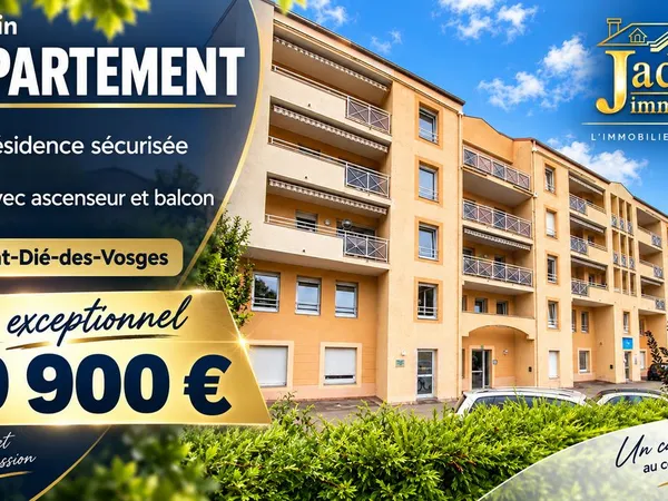 Appartement 2 pièces 65 m²