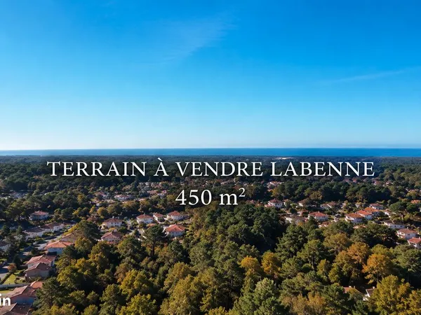 Terrain 450 m² LABENNE