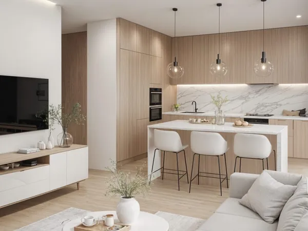 Appartement 2 pièces 43 m²