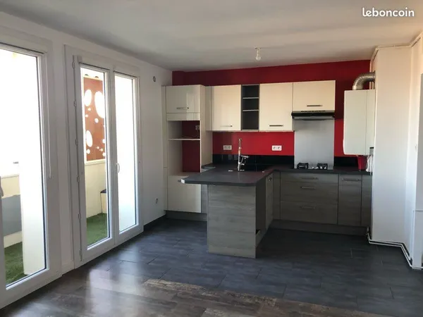 Appartement 4 pièces traversant et lumineux