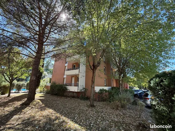 Toulouse/Sept-Deniers Appt T2Bis avec balcon et garage individuel en sous-sol