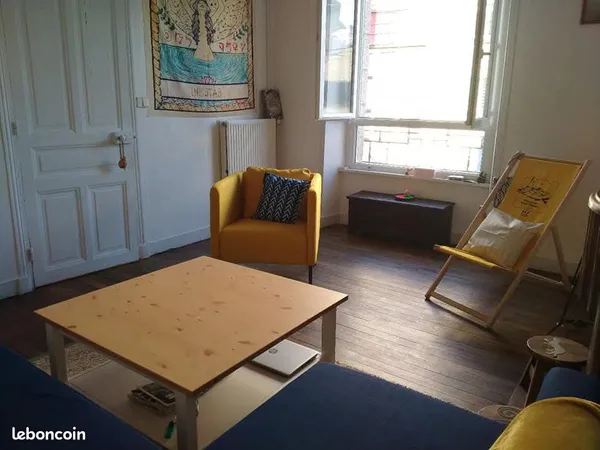 Appartement T2 calme, clair, 45 m²