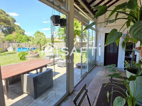 Charmante arcachonnaise - 105 m2 habitables - 3 chambres