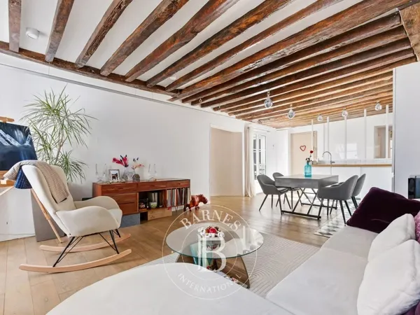 Vente appartement - Paris 3 - 2 chambres - étage élevé