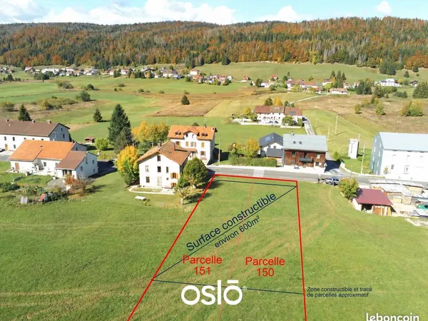 Terrain 2914 m² Bois-d'Amont