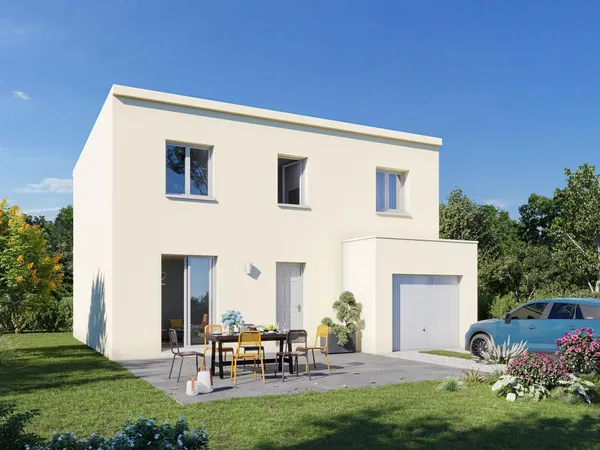 Terrain + maison 93 m²