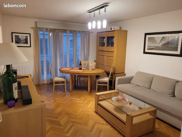Suresnes - Parc du Château - 2 pièces meublé 50 m² - balcon - parking inclus