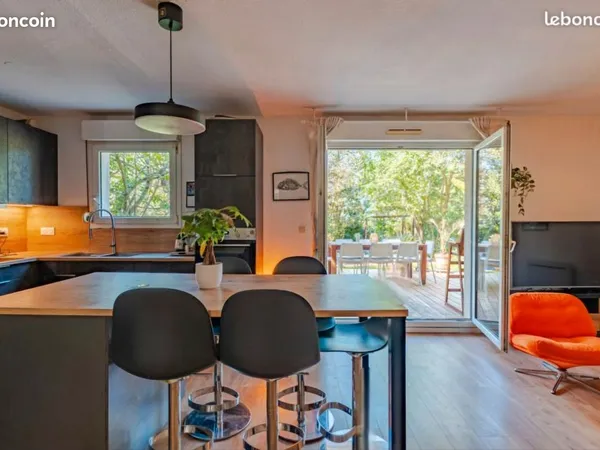 🌿 Superbe T3 avec plus de 200 m² de jardin - Grande terrasse - Vente entre particuliers
