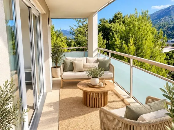 Appartement à vendre 2 pièces CARROS LES PLANS