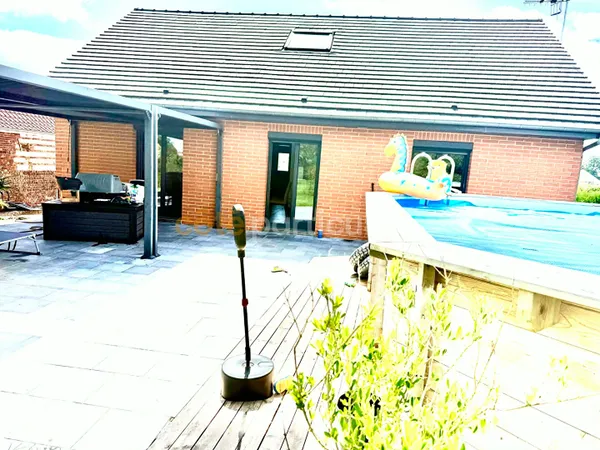 PLAIN-PIED-116m² sur 1620m²