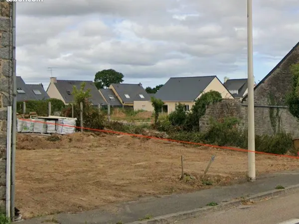 Terrain constructible 290 m² Ploufragan