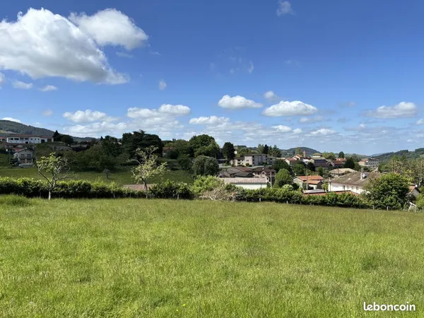 Terrain 1130 m² Deux-Grosnes