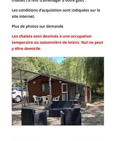 Chalet de loisirs