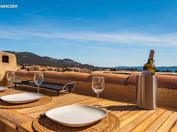 Superbe Appartement meublé 3/4 pièces, vue mer et îles, en bail mobilité de Octobre 2026 à Avril 202