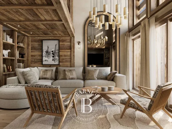 MEGÈVE VILLAGE - LA BELLE AUX BOIS - TRIPLEX - 3 CHAMBRES