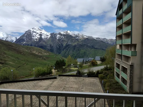 A vendre T2 cabine à Peyragudes