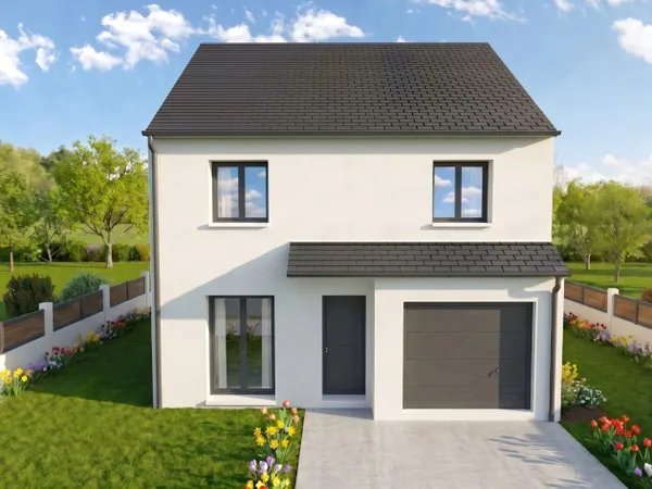 Terrain + maison 90 m²