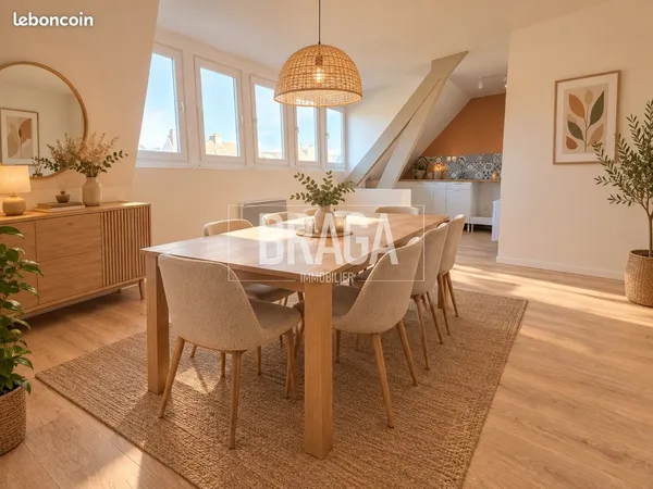Duplex 3 pièces 48 m²