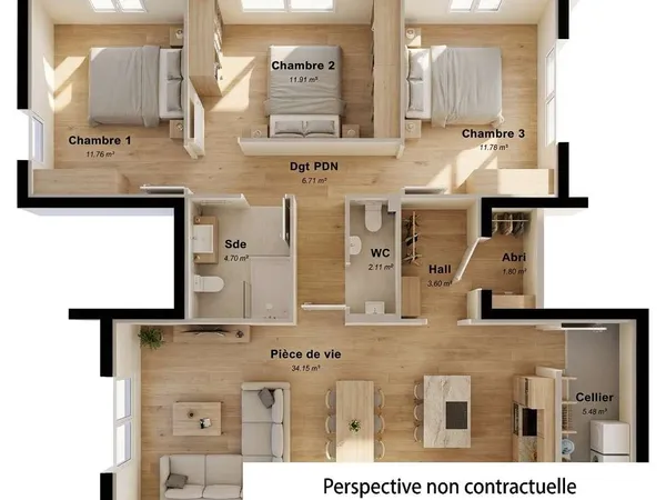 Maison 4 pièces 92 m²