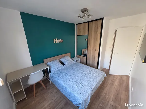 Chambre 11m² en colocation - T4 rénové & meublé - Caluire Saint Clair Proche Transports, Tête d'or e