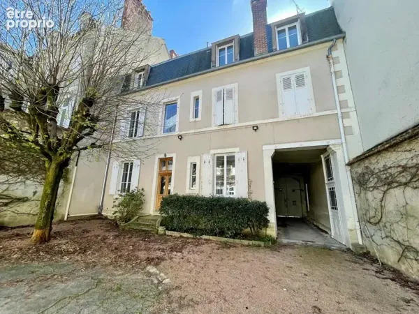 Immeuble de rapport - nevers centre-ville - 448 m² avec cour, garages et cave