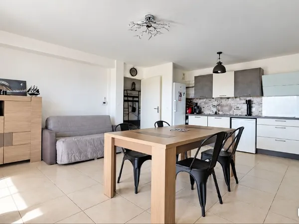 T3 60,55 m² - Résidence récente 2019 - Balcon Sud - Climatisation - Ascenseur - Toulon Ouest Quartie
