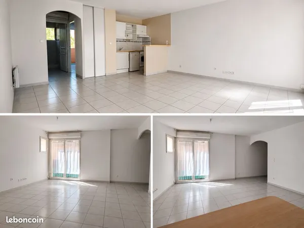 Appartement 2 pièces 49m2 avec parking privé et balcon