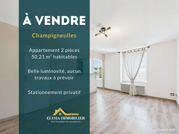 Appartement 2 pièces 50 m²