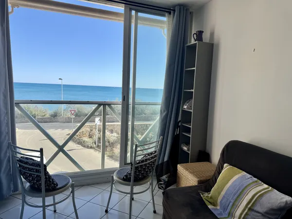 Appartement T2 avec vue mer exceptionnelle à Sète