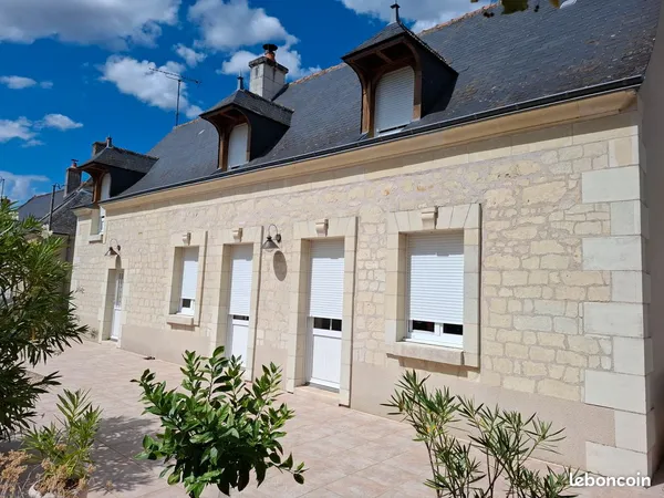 👀 Jolie maison en tuffeau vue magnifique