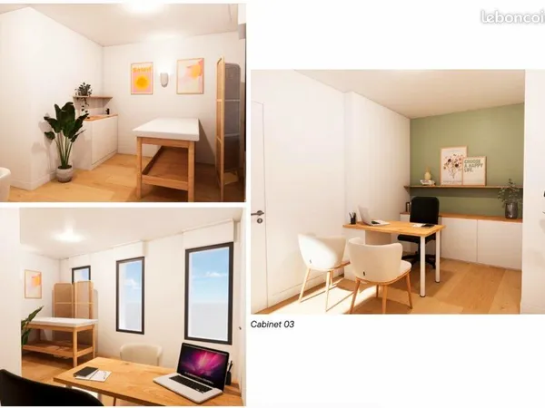 BUREAUX 15 m² SAINT-BENOÎT