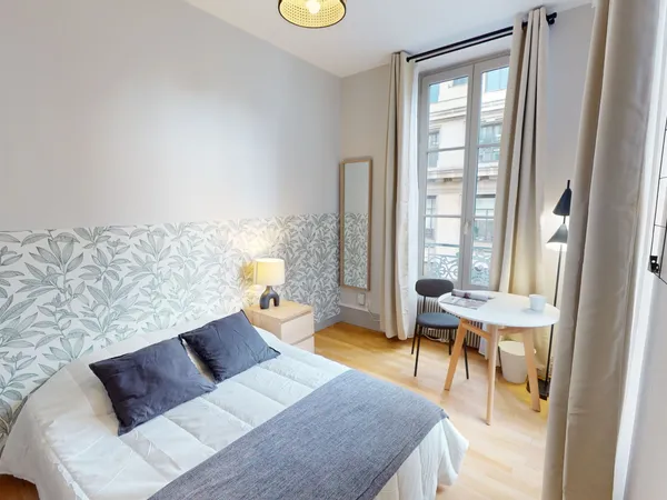 Loue chambre en colocation dans appartement