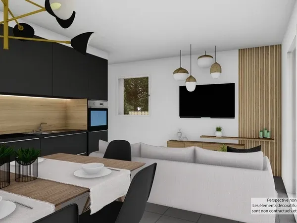 Maison neuve 3 pièces 48 m²