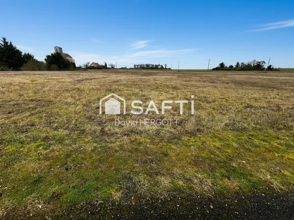 ? Terrain à bâtir viabilisé - 1 006 m² - Verdes (Beauce la Romaine)