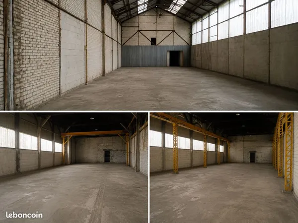 Local d'activité avec pont roulant 275 M2 + 50 isolé