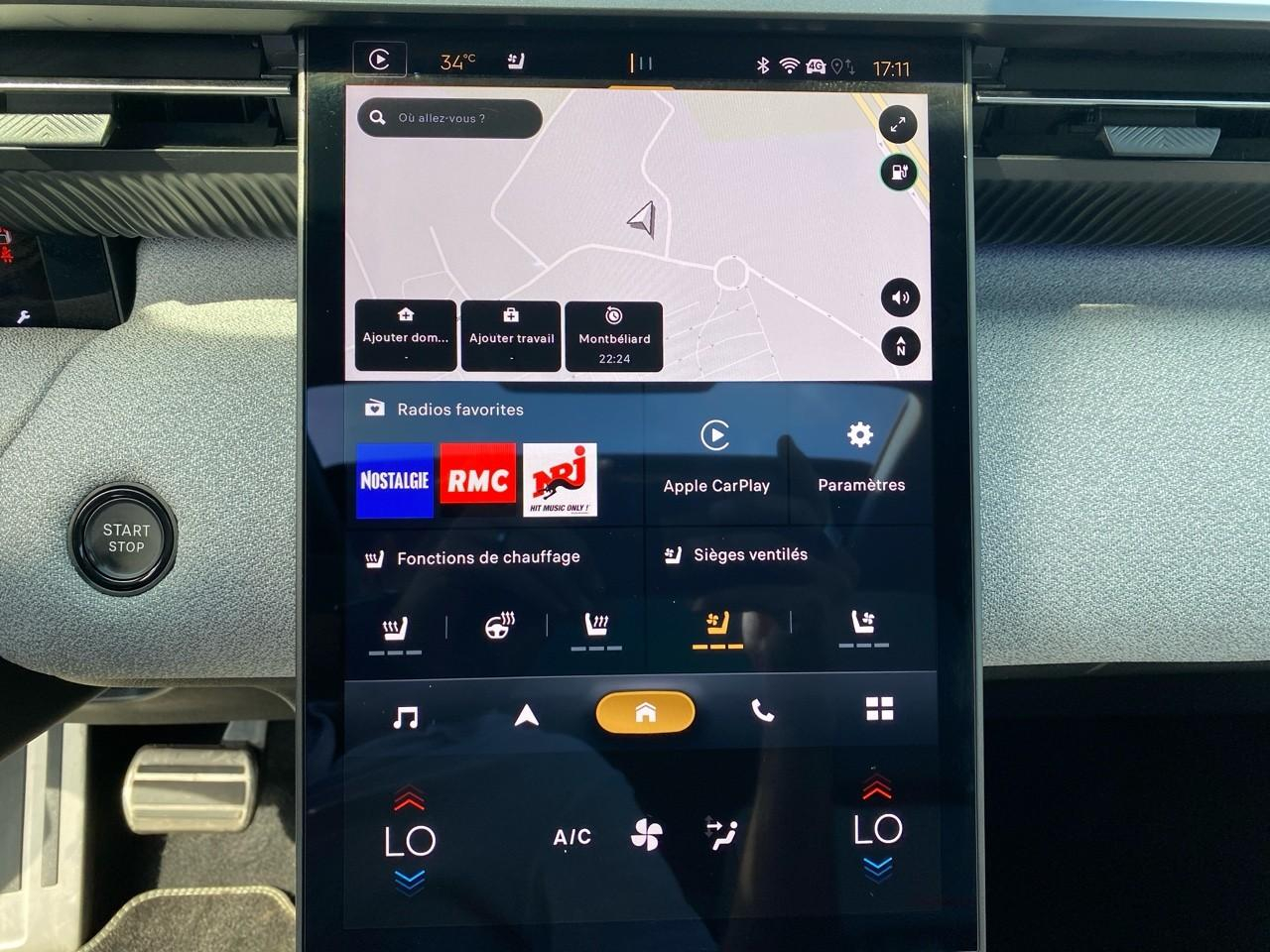 Citroën C5 Aircross electrique 210ch 78kwh autonomie confort max — photo 19
