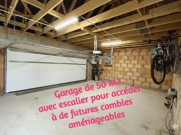 MAISON SANS TRAVAUX, 4 CHAMBRES, DOUBLE GARAGE