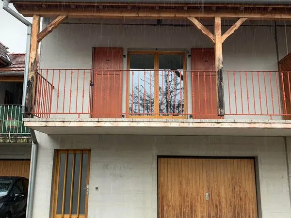 🏡 Maison F5, 3 chambres avec double garage - Centre-ville de Soultz