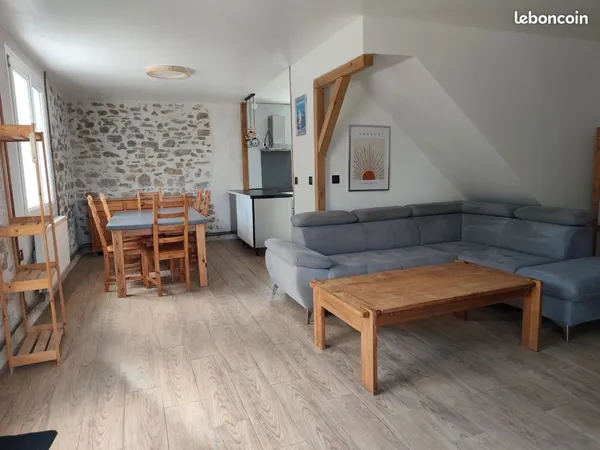 Maison meublée 3 chambres avec terrasse