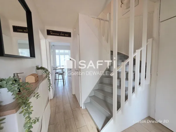 Maison 3 chambres avec garage et jardin