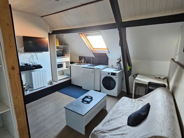 Studio 15m² entieremement equipe