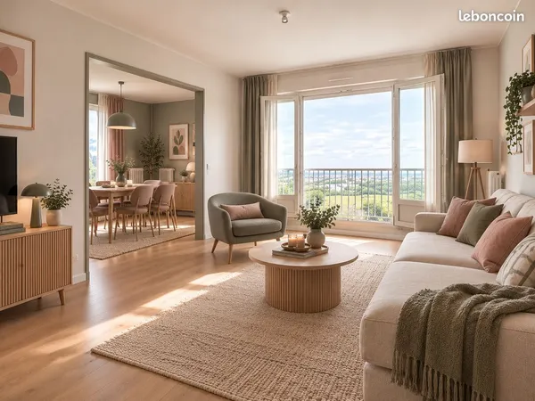 Grand T3 avec terrasse sans vis-à-vis - Secteur VAUBAN LILLE